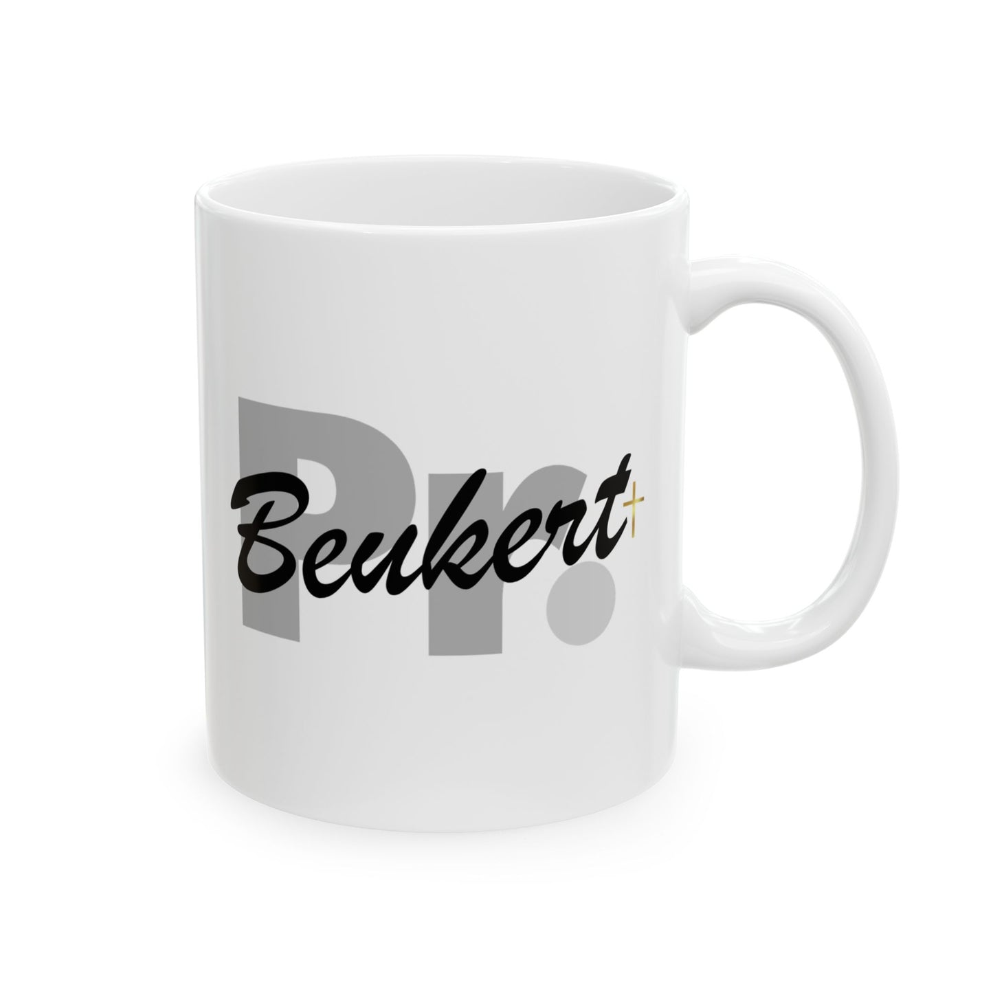 Pastor Gift, Minimal Design Ceramic Mug, Personalized Gifts for Pastor, Custom Coffee Cup, Religious Present, Church Appreciation Gift
