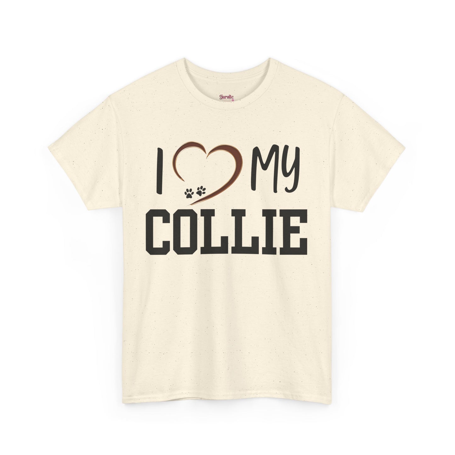 Dog Lover Personalized Tee, Minimalist Design, Custom Dog Breed Shirt, Pet Owner Gift, Dog Mom Gifts, Unisex Heavy Cotton T-Shirt