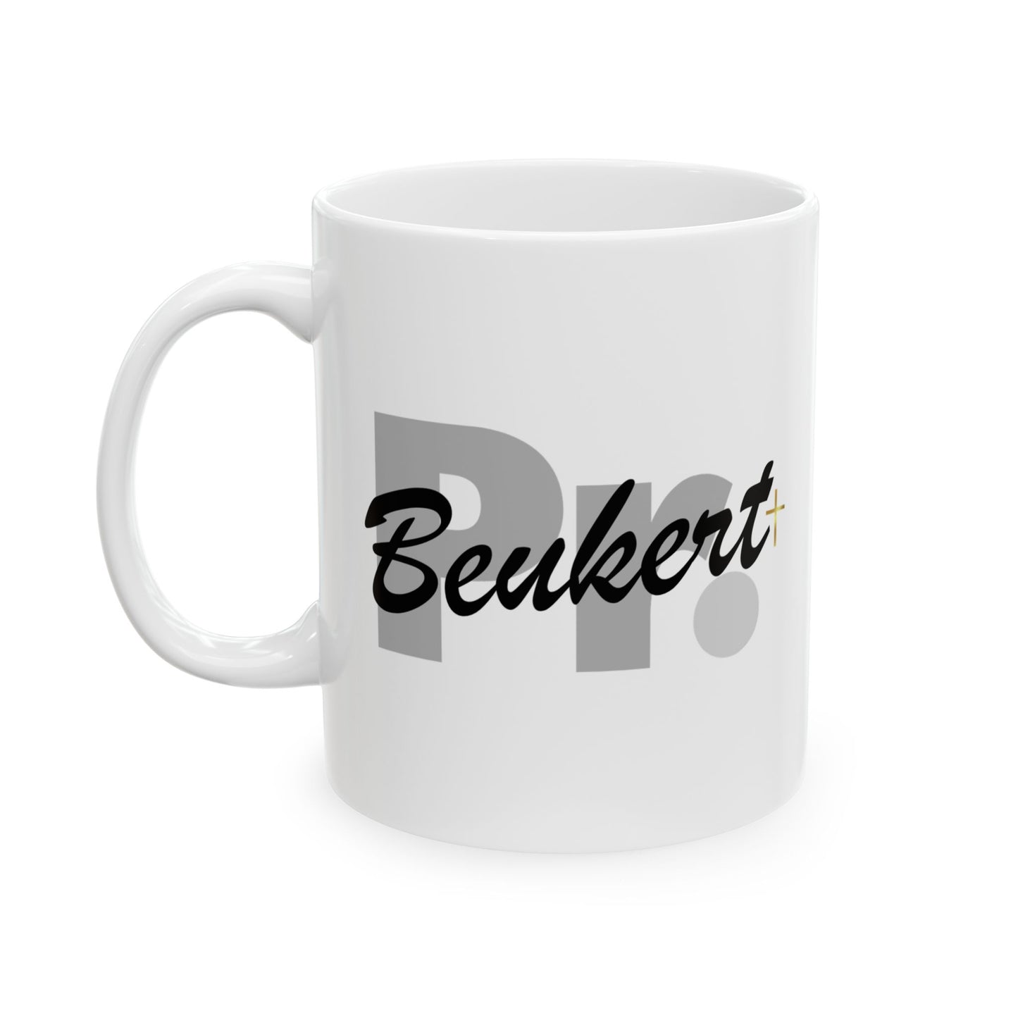 Pastor Gift, Minimal Design Ceramic Mug, Personalized Gifts for Pastor, Custom Coffee Cup, Religious Present, Church Appreciation Gift