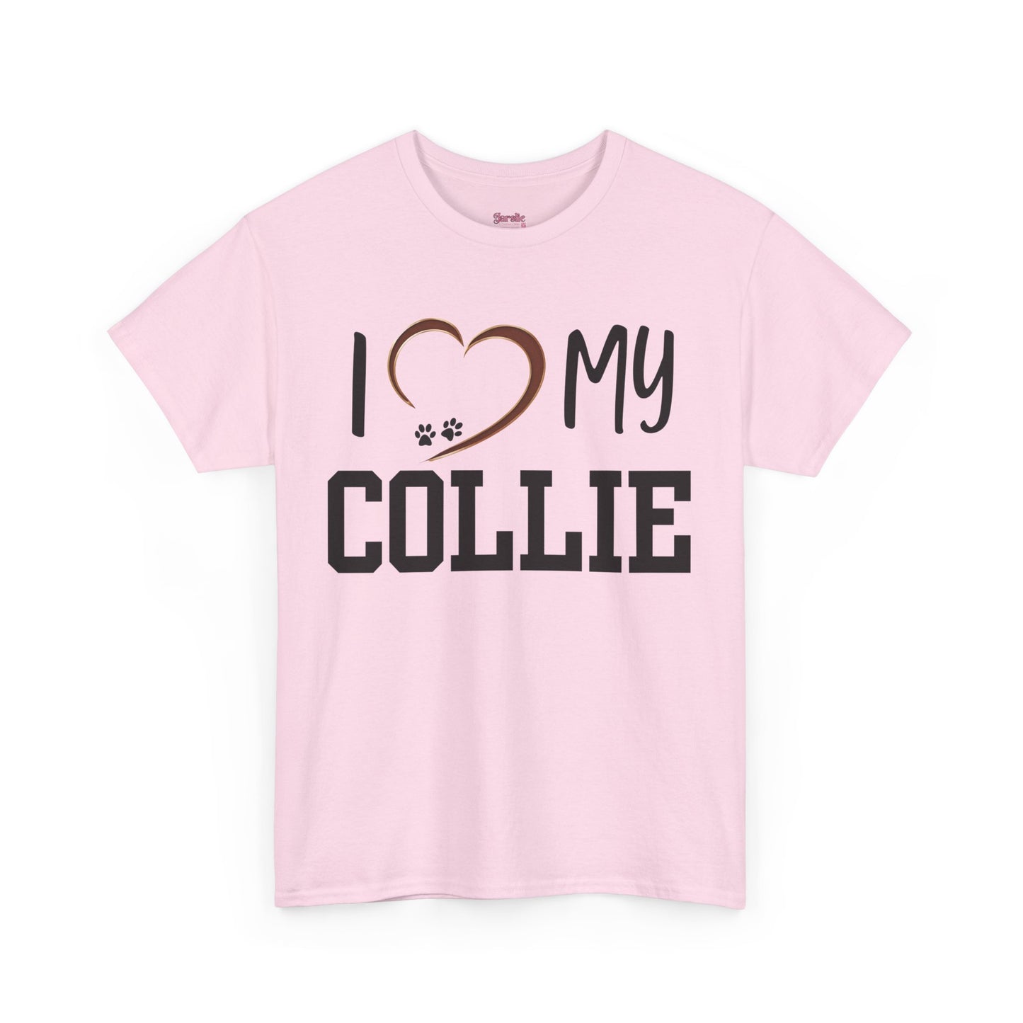 Dog Lover Personalized Tee, Minimalist Design, Custom Dog Breed Shirt, Pet Owner Gift, Dog Mom Gifts, Unisex Heavy Cotton T-Shirt