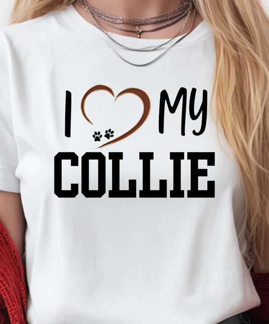 Dog Lover Personalized Tee, Minimalist Design, Custom Dog Breed Shirt, Pet Owner Gift, Dog Mom Gifts, Unisex Heavy Cotton T-Shirt