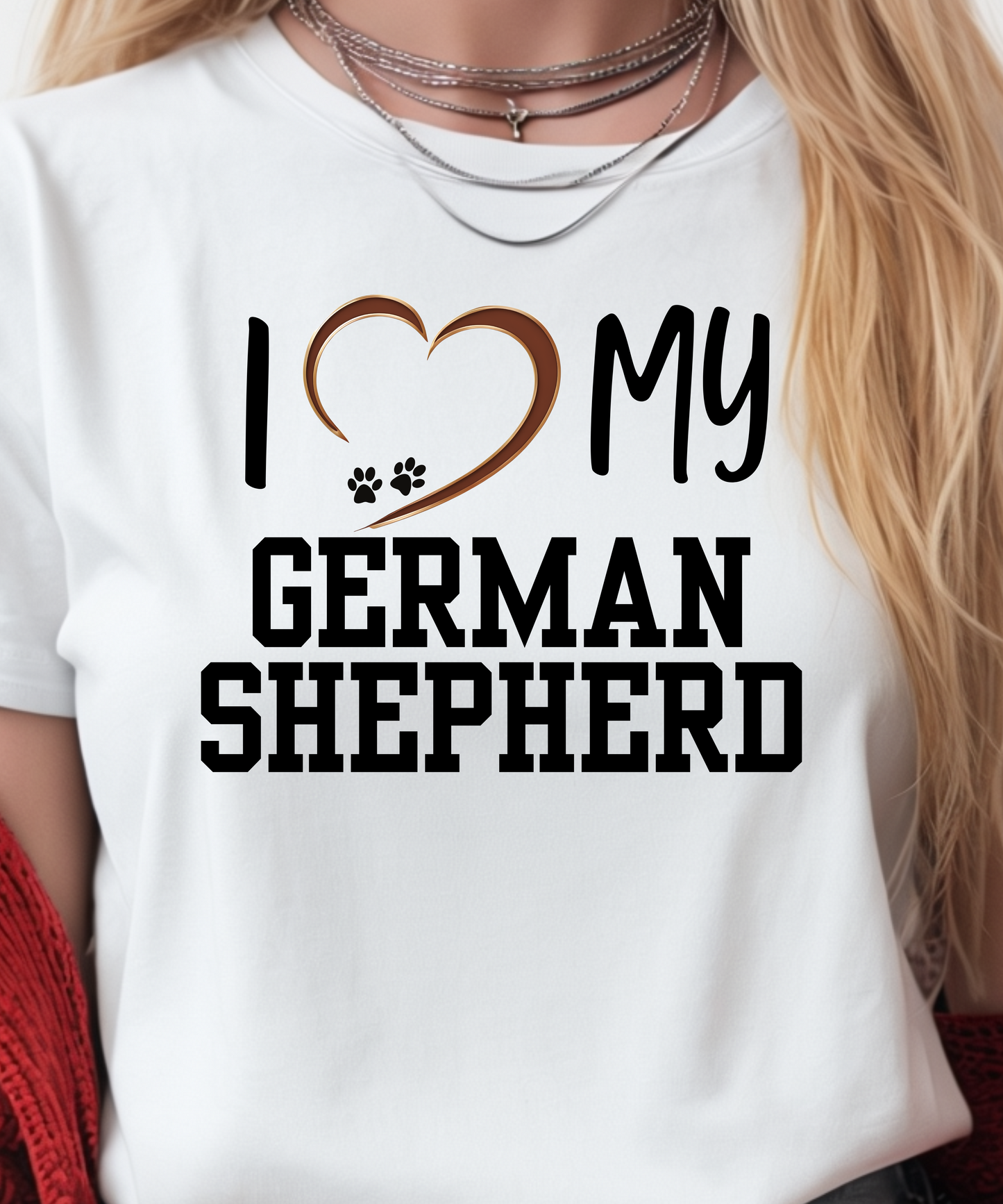 Dog Lover Personalized Tee, Minimalist Design, Custom Dog Breed Shirt, Pet Owner Gift, Dog Mom Gifts, Unisex Heavy Cotton T-Shirt